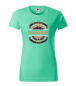Preview: Damen T-Hemd "Glück Auf Sachsenland", lieferbar in 7 Farben und XS-2XL